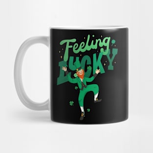 Happy St. Patrick Day - Feeling Lucky Mug